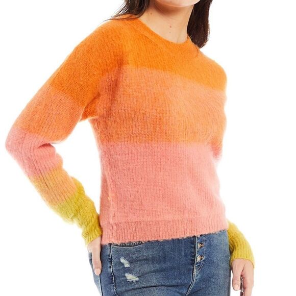 NEW Free People Autumn Sky Sweater.Size S - Picture 4 of 14